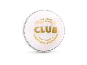 sg club white cricket leather ball