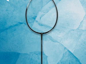 Katana Ghost Series 1: ICED EDITION – Control (Black Blue) | 4U Even Balance Badminton Racket – 83g, 30LBS Tension
