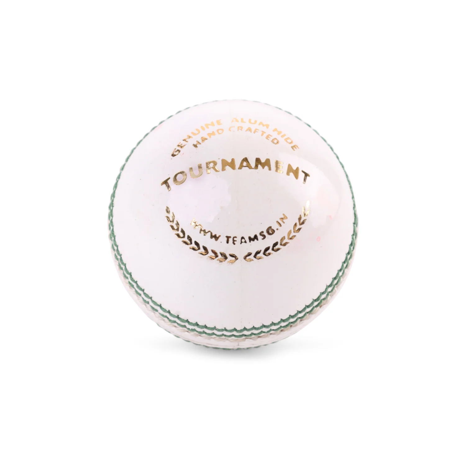 SG Tournament Cricket Leather Ball (White)